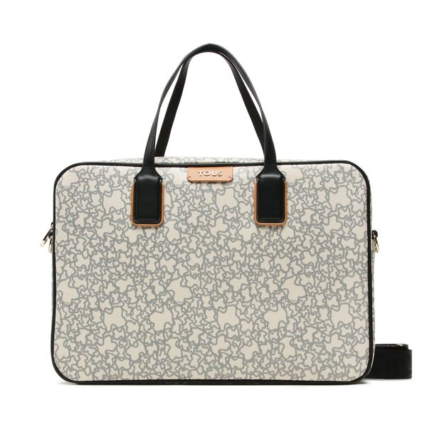 TOUS Чанта за лаптоп TOUS Maletin K Mini 2001028443 Beige/Black