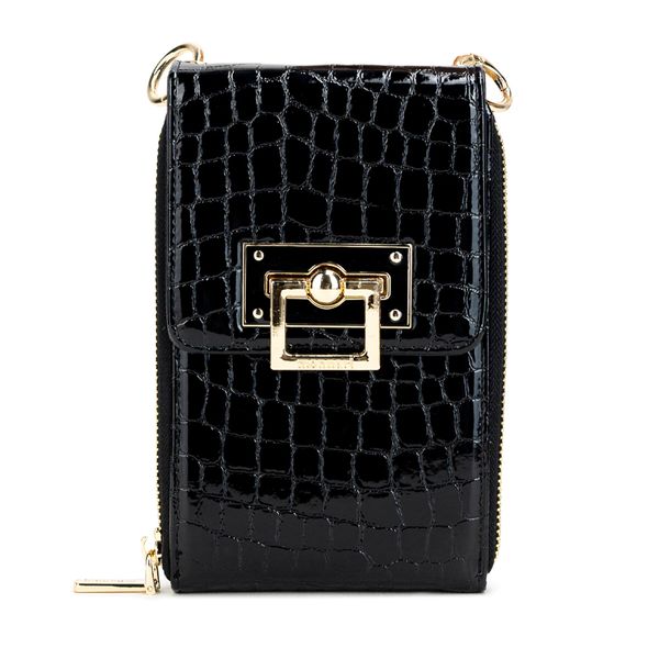 Monnari Чантичка за телефон Monnari TORIMP0-24Z-PHO0111-KM20 Черен