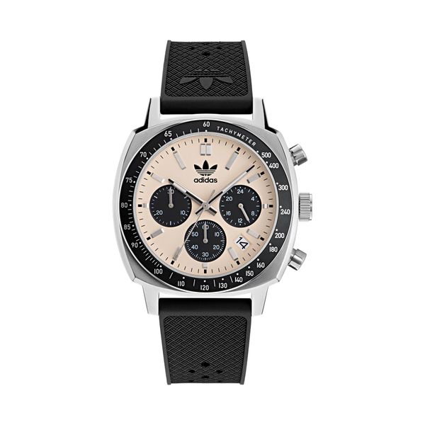 adidas Часовник adidas Fashion Master Originals One Chrono AOFH23503 Черен