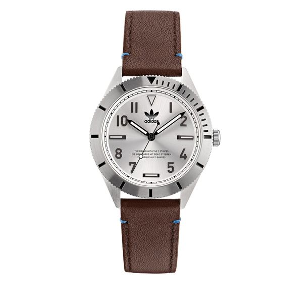 adidas Originals Часовник adidas Originals Edition Three AOFH22505 Silver/Brown