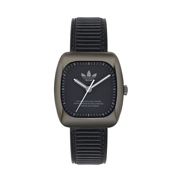 adidas Часовник adidas Retro Wave One AOSY24527 Черен