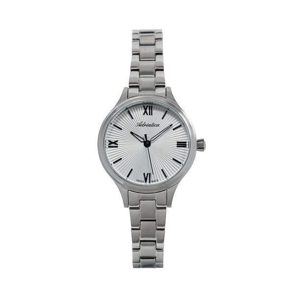 Adriatica Часовник Adriatica A3537.51B3Q Silver/Silver