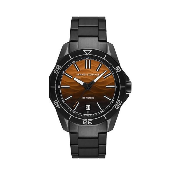 Armani Exchange Часовник Armani Exchange AX1964 Черен