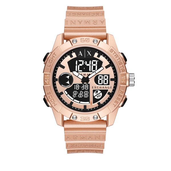 Armani Exchange Часовник Armani Exchange AX2967 Rose Gold