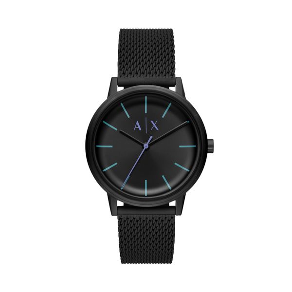 Armani Exchange Часовник Armani Exchange Cayde AX2760 Черен
