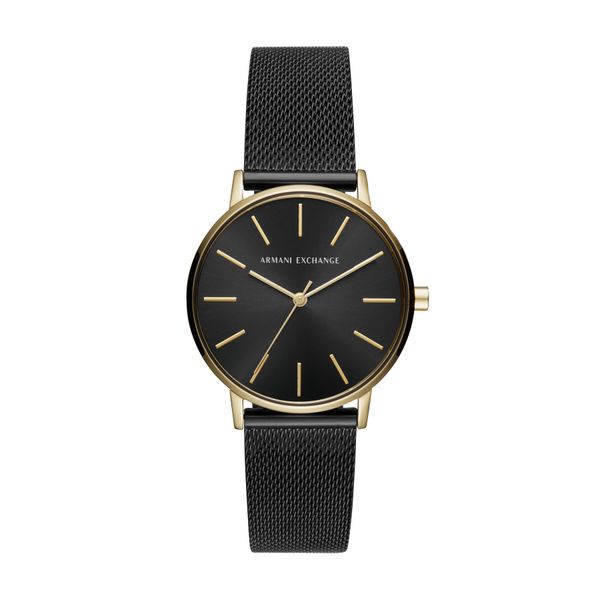 Armani Exchange Часовник Armani Exchange Classic AX5548 Black/Gold