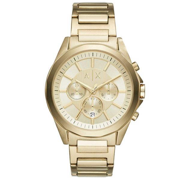 Armani Exchange Часовник Armani Exchange Drexler Chronograph AX2602 Gold/Gold