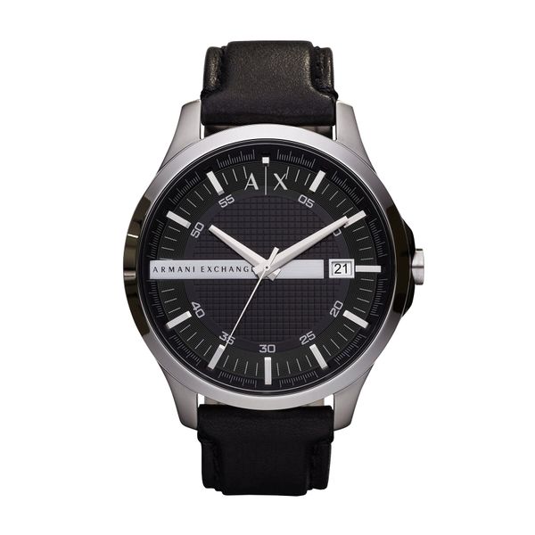 Armani Exchange Часовник Armani Exchange Hampton AX2101 Black/Silver