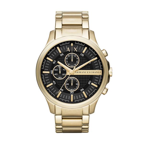 Armani Exchange Часовник Armani Exchange Hampton AX2137 Gold/Black