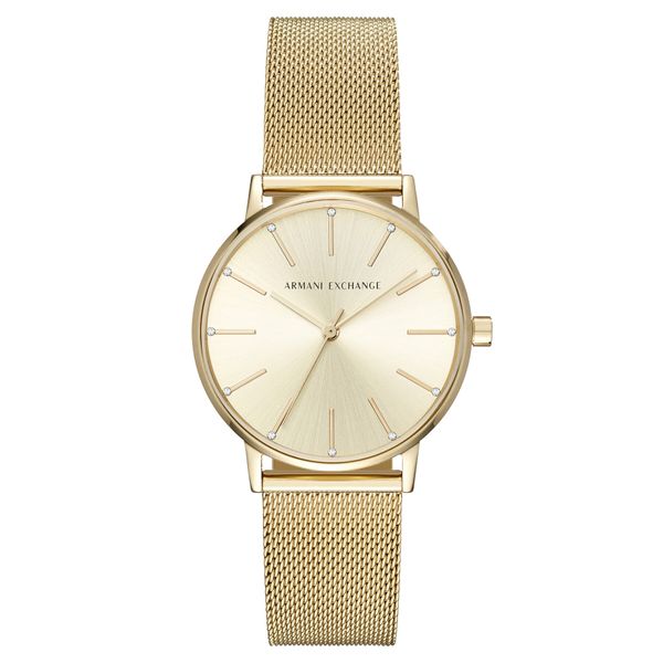 Armani Exchange Часовник Armani Exchange Lola AX5536 Gold/Gold