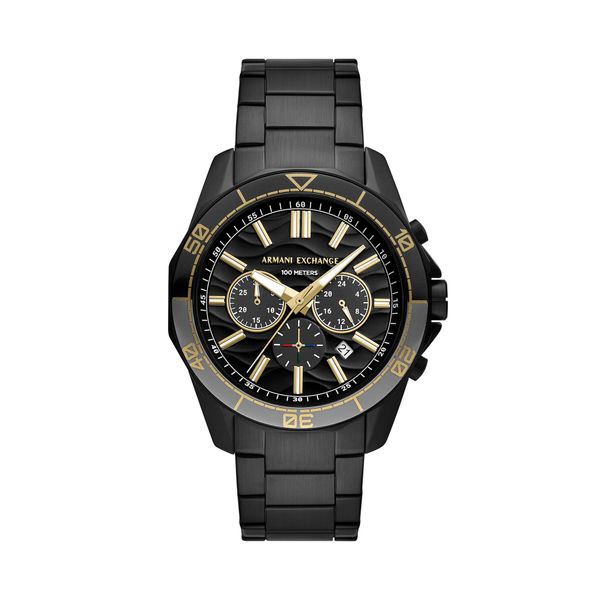 Armani Exchange Часовник Armani Exchange Spencer AX1963 Черен