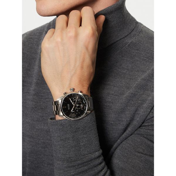 BOSS Часовник BOSS Candor 1514076 Сребрист