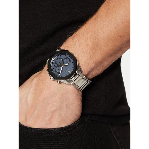 BOSS Часовник BOSS Cloud 1514015 Сребрист