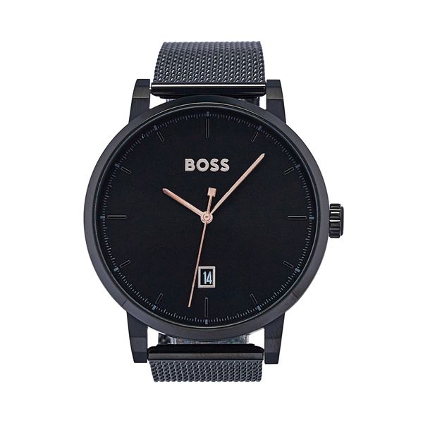 Boss Часовник Boss Confidence 1513810 Черен
