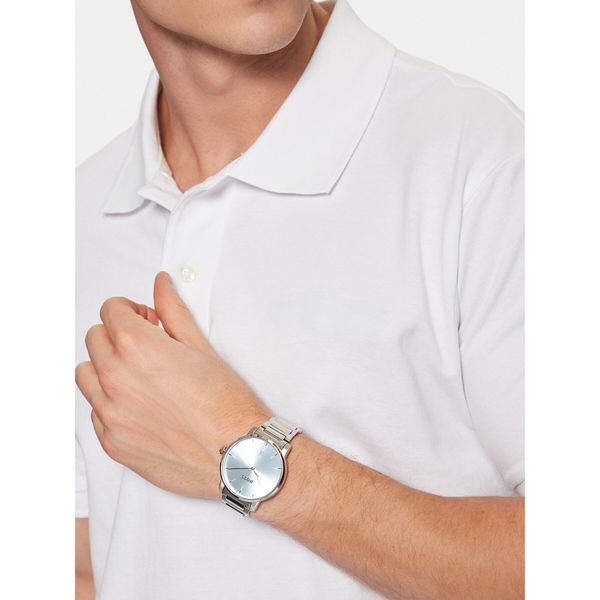 BOSS Часовник BOSS Dean 1514132 Сребрист