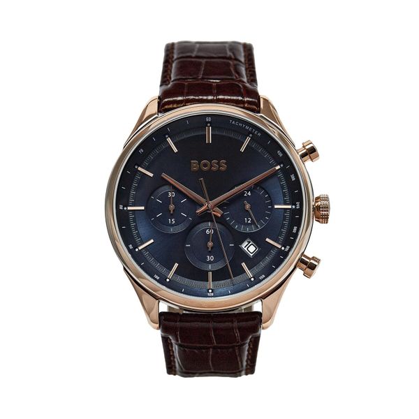 BOSS Часовник Boss Gregor 1514050 Кафяв