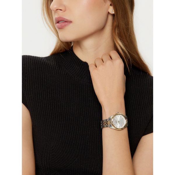 BOSS Часовник BOSS Rhea 1502700 Сребрист