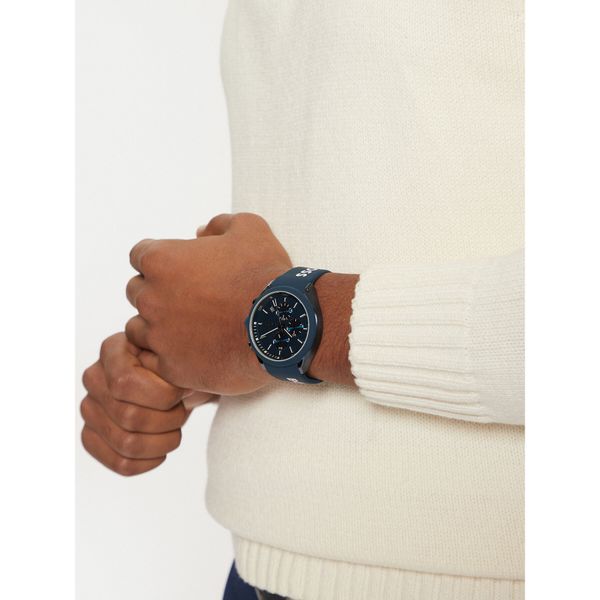 BOSS Часовник BOSS Velocity 1514061 Тъмносин