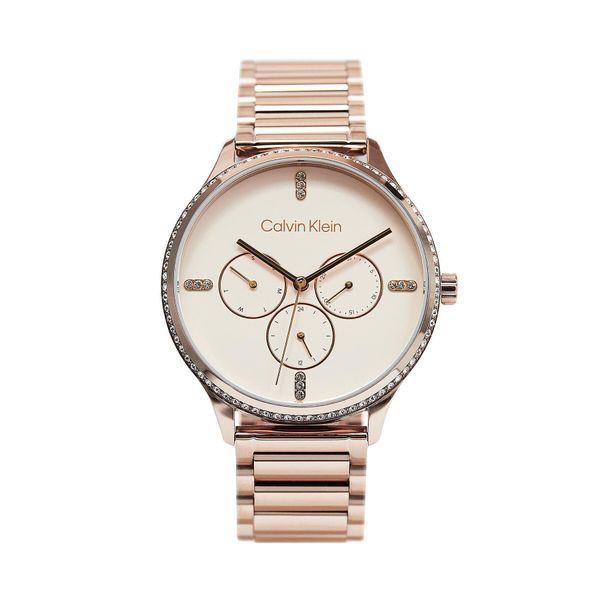 Calvin Klein Часовник Calvin Klein Dress 25200370 Rose Gold/Rose