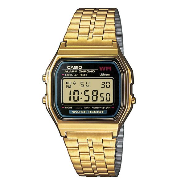 Casio Часовник Casio A159WGEA-1EF Gold/Gold