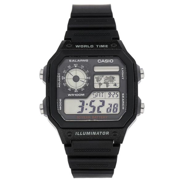 Casio Часовник Casio AE-1200WH-1AVEF Black