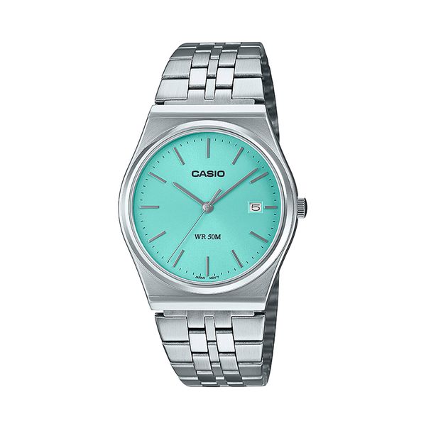 Casio Часовник Casio Classic MTP-B145D-2A1VEF Сребрист