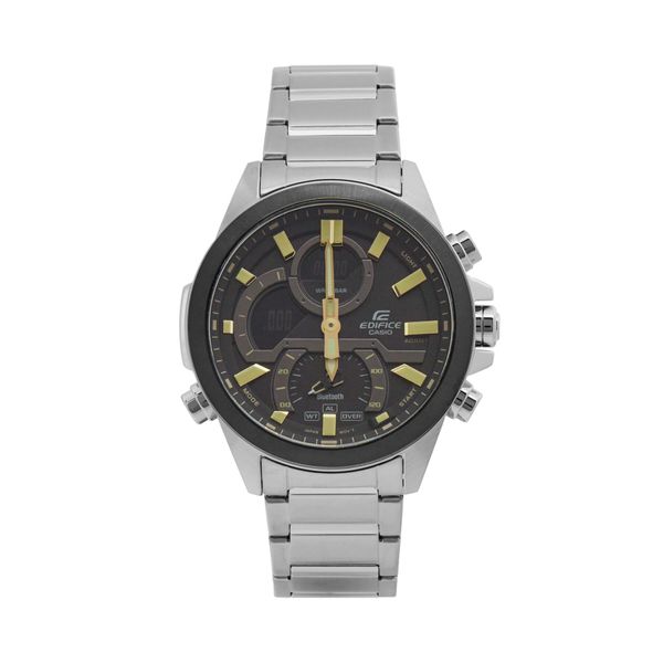 Casio Часовник Casio Edefice ECB-30DB-1A9EF Сребрист