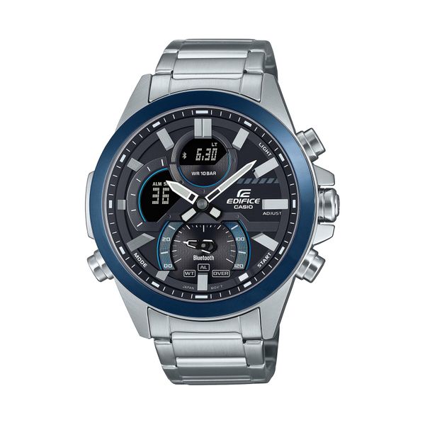 Casio Часовник Casio Edifice ECB-30DB-1AEF Silver