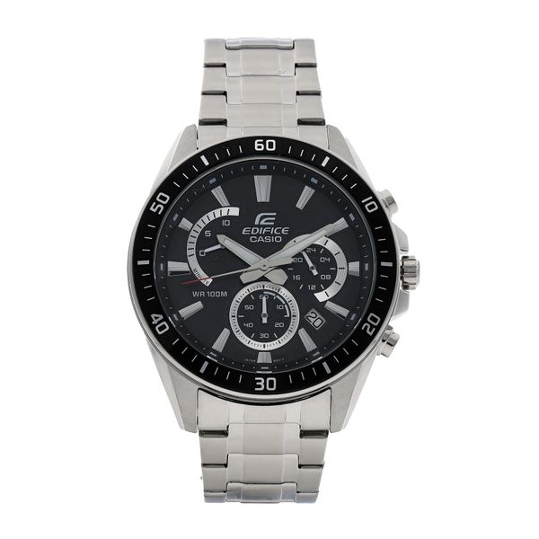 Casio Часовник Casio Edifice EFR-552D-1AVUEF Silver/Black