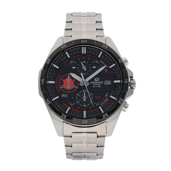 Casio Часовник Casio Edifice EFR-556DB-1AVUEF Silver/Black