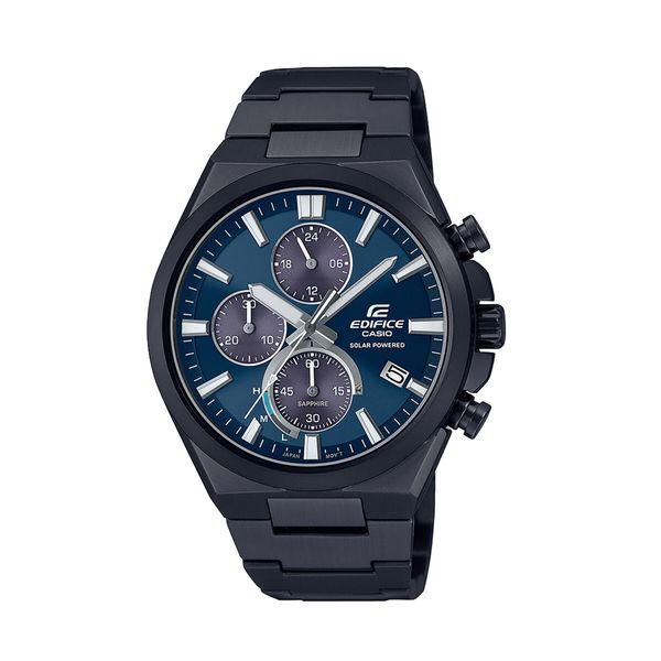 Casio Часовник Casio Edifice Solar Powered Chronograph EFS-S630DC-2AVUEF Black
