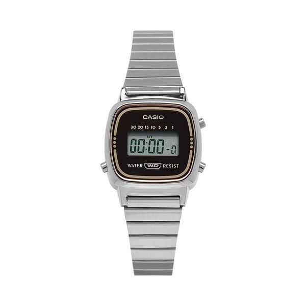 Casio Часовник Casio LA670WES-4AEF Gold/Silver