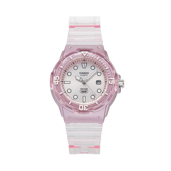 Casio Часовник Casio Lady Translucent LRW-200HS-4EVEF Розов