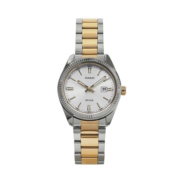 Casio Часовник Casio LTP-1302PSG-7AVEG Silver/Gold