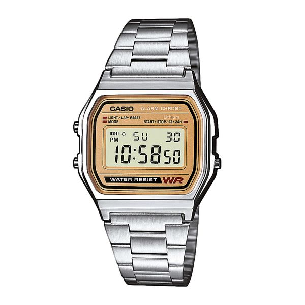 Casio Часовник Casio Vintage A158WEA-9EF Silver/Silver