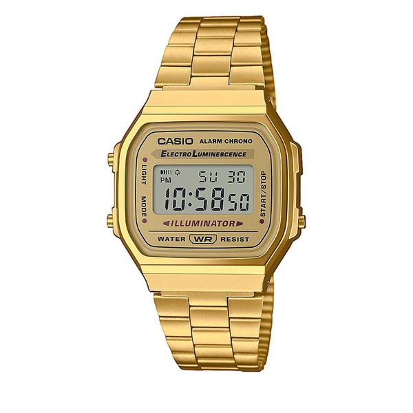 Casio Часовник Casio Vintage A168WG-9EF Златист