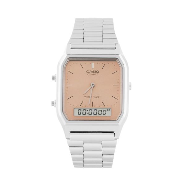 Casio Часовник Casio Vintage AQ-230A-4AMQYES Сребрист