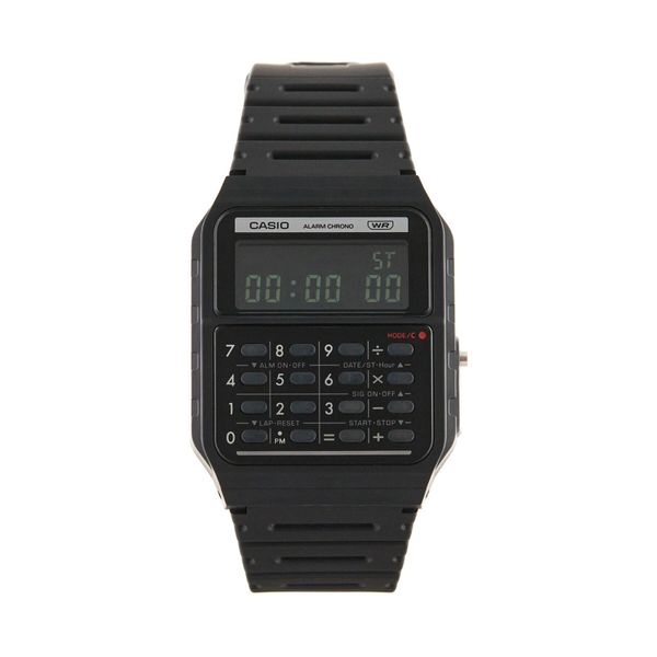 Casio Часовник Casio Vintage CA-53WB-1BEF Черен