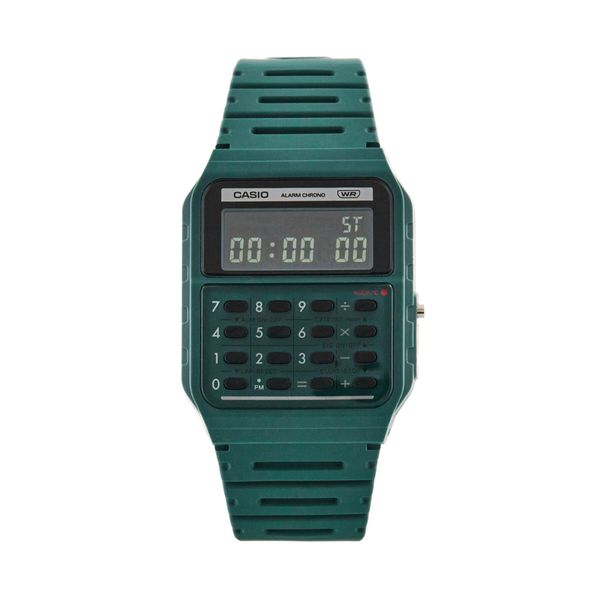 Casio Часовник Casio Vintage CA-53WB-3BEF Зелен