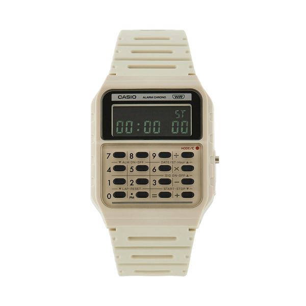 Casio Часовник Casio Vintage CA-53WB-8BEF Екрю