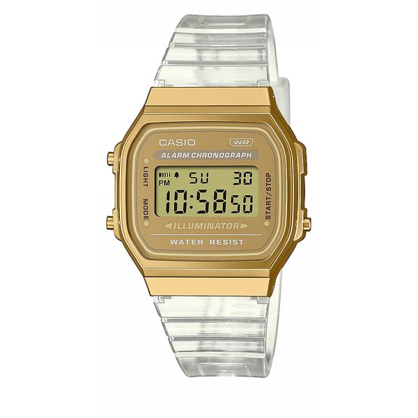Casio Часовник Casio Vintage Digital A168XESG-9AEF Gold