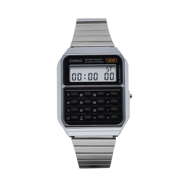 Casio Часовник Casio Vintage Edgy CA-500WE-1AEF Silver