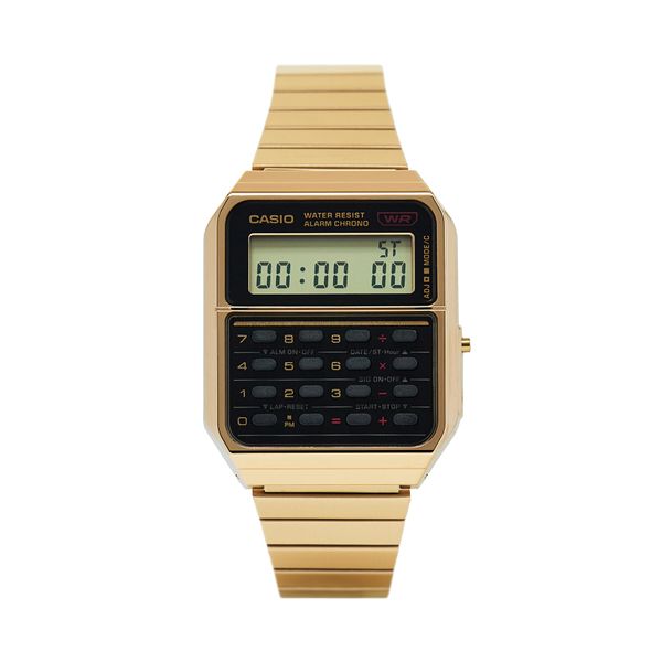 Casio Часовник Casio Vintage Edgy CA-500WEG-1AEF Gold