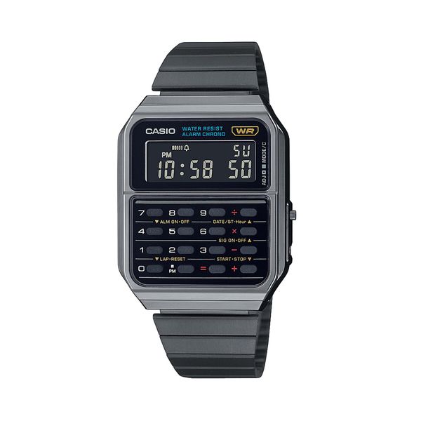 Casio Часовник Casio Vintage Edgy CA-500WEGG-1BEF Grey