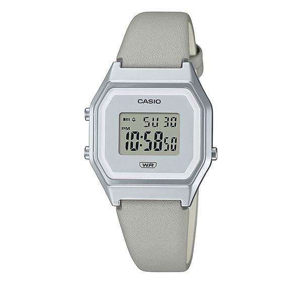 Casio Часовник Casio Vintage LA680WEL-8EF Grey/Silver