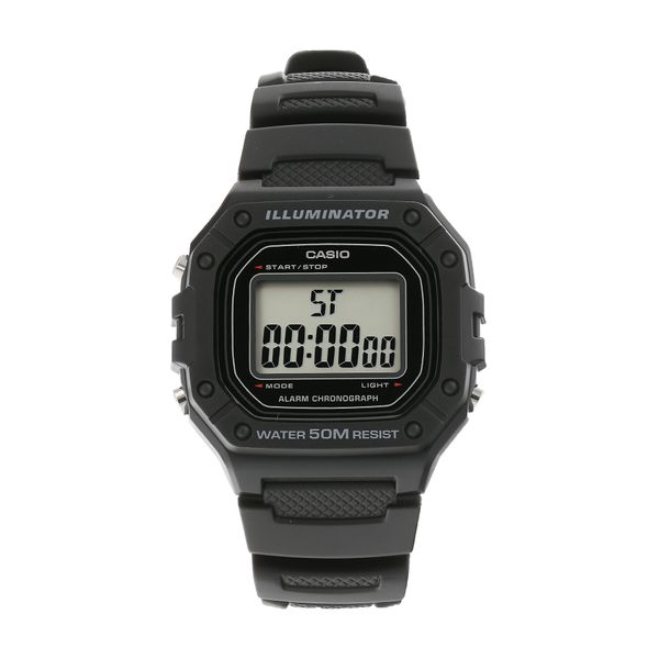 Casio Часовник Casio W-218H -1AVEF Черен