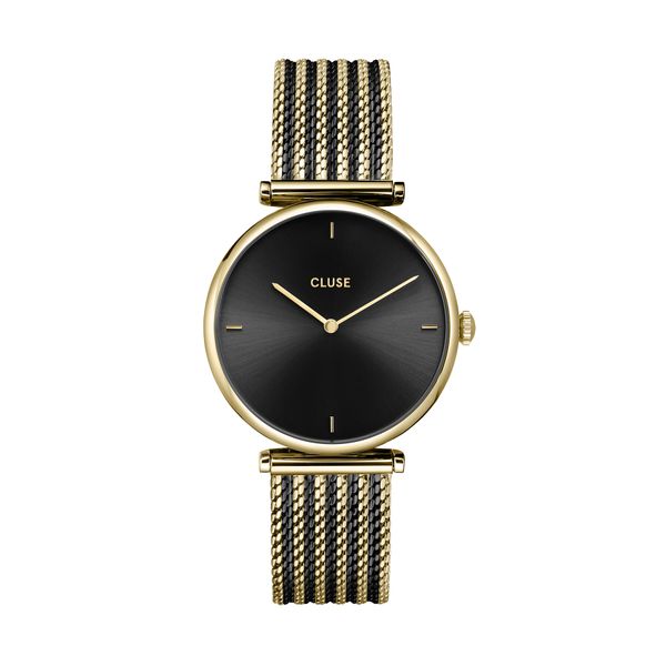 Cluse Часовник Cluse Triomphe Mesh CW10403 Gold/Black