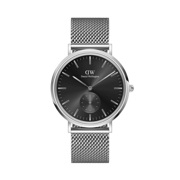 Daniel Wellington Часовник Daniel Wellington Classic Multi-Eye Sterling Onyx DW00100711 Silver/Black