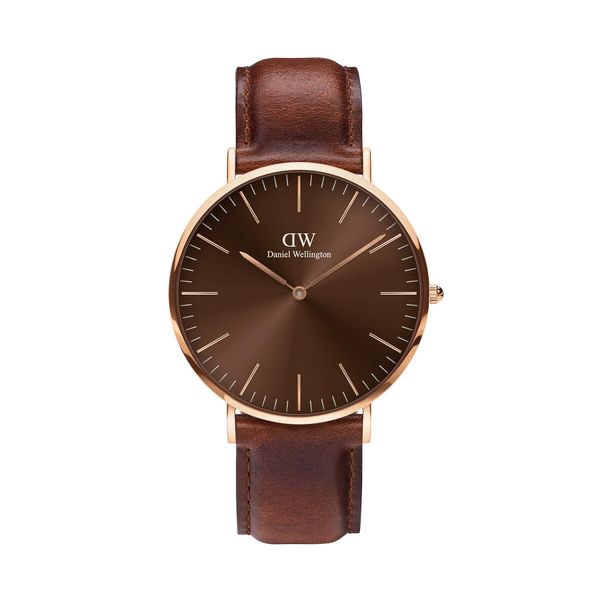 Daniel Wellington Часовник Daniel Wellington Classic St Mawes DW00100627 Кафяв