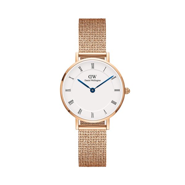 Daniel Wellington Часовник Daniel Wellington Petite Roman Numerals Melrose DW00100681 Gold/White